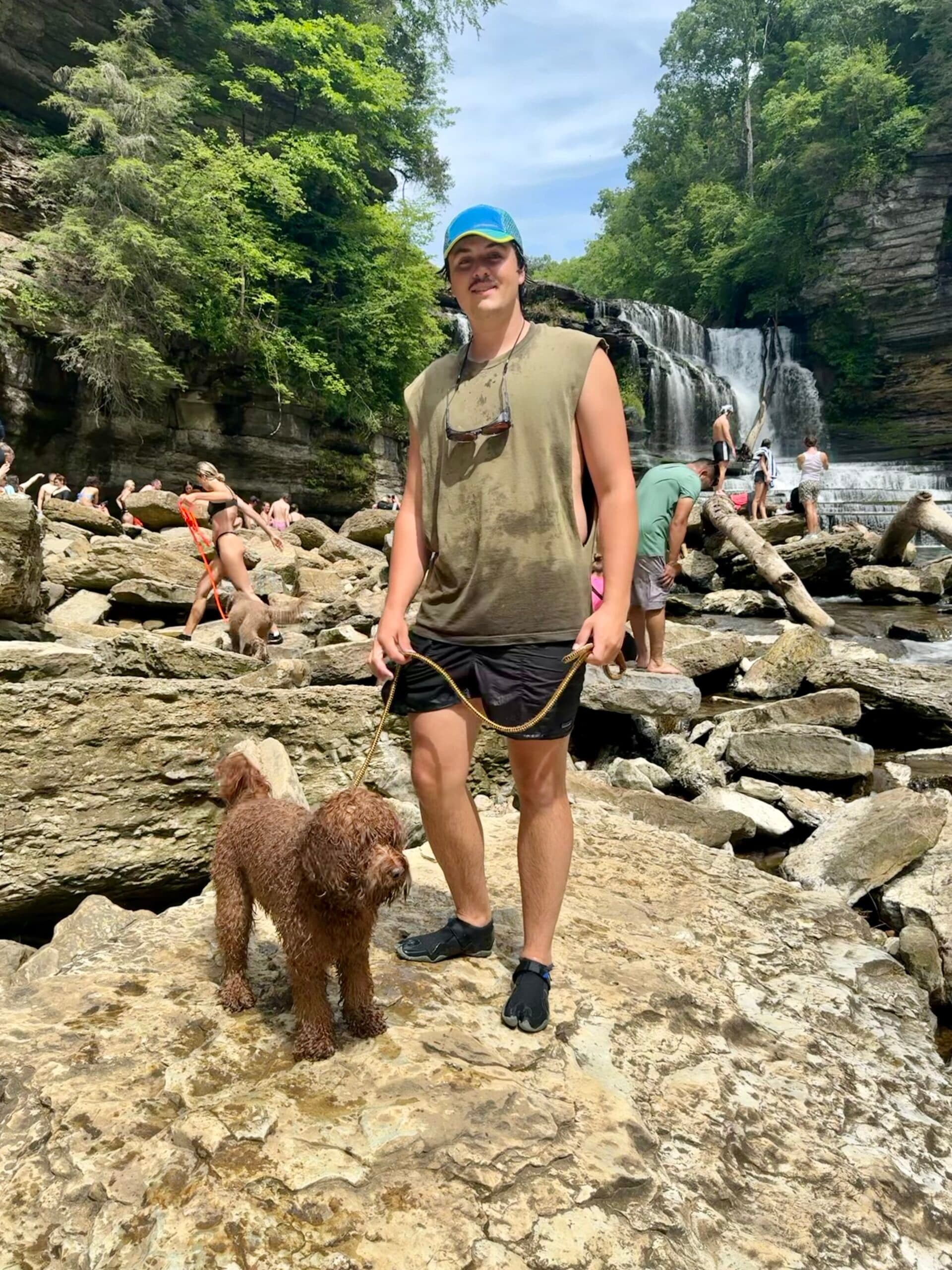 The Bautz family and their Best Life dogs
