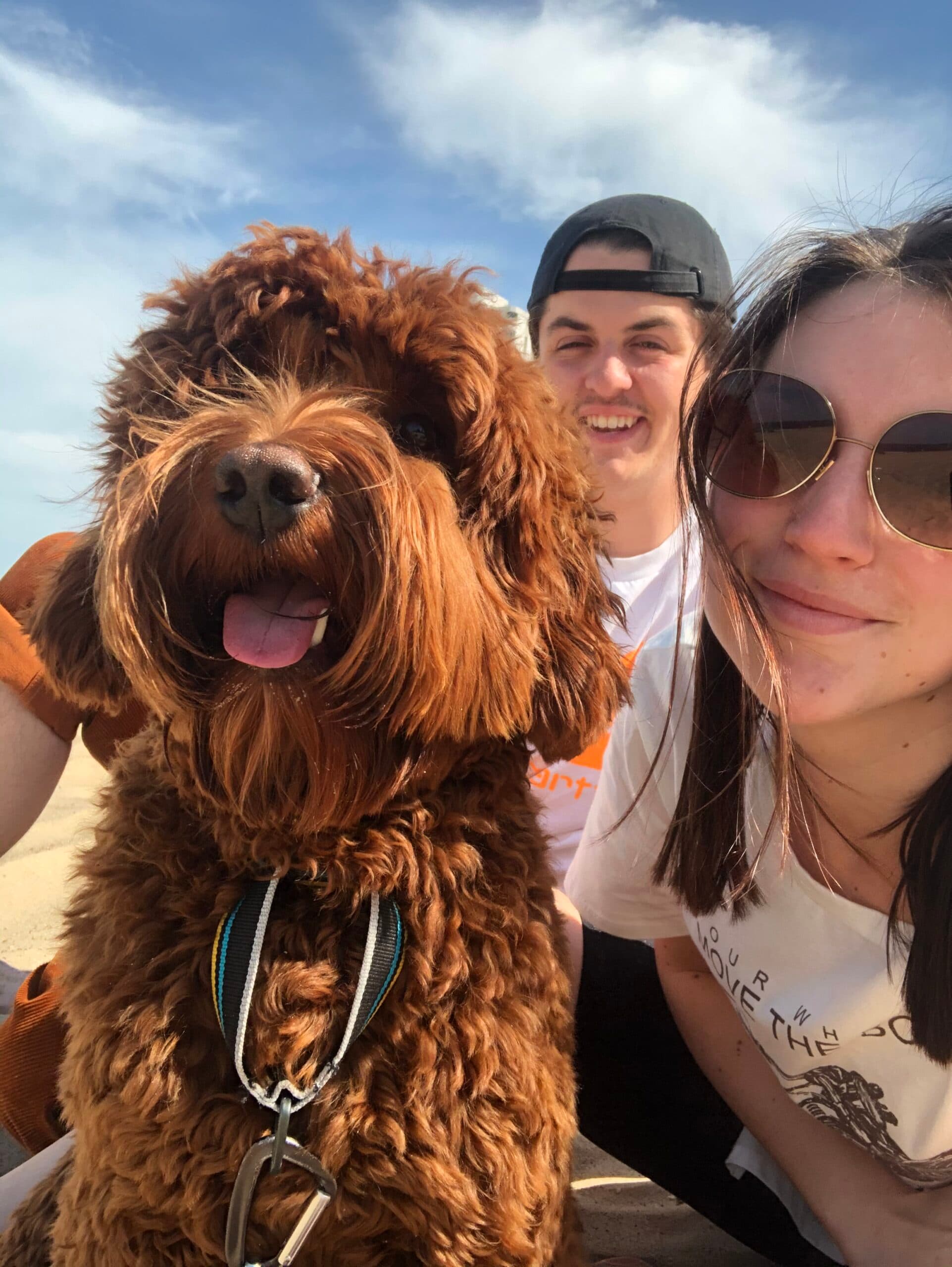 The Bautz family and their Best Life dogs